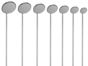 Hrtanová zrcátka Aluminium