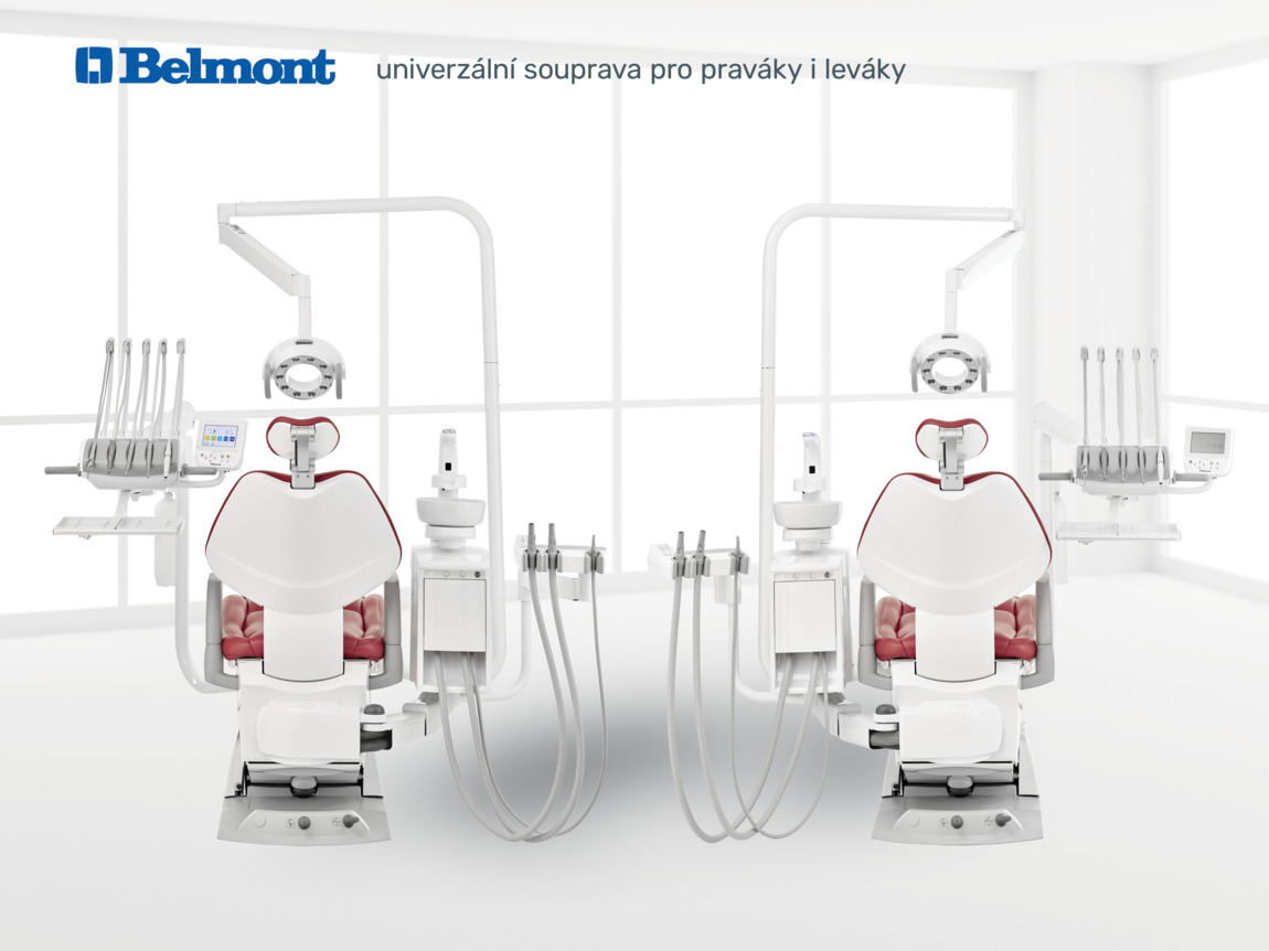 Belmont Eurus S8, stomatologická souprava pro praváky i leváky