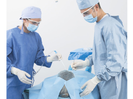 EURONDA chir.set Protection 5 ks setů (U rouška, 3xobdelníková ochrana, ochran. pouzdro na hadičky) 270107