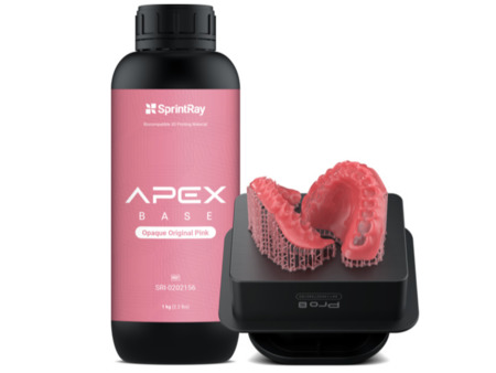 SprintRay Apex Base - Opaque Original Pink 1kg