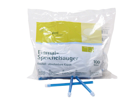 Jednorázové savky Smart, 12,5mm 100ks modré (111201)