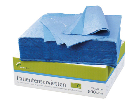 Ochranné roušky pro pacienty Smart, 500ks modré (116397)