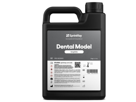 SprintRay Dental Model Graphite, 3kg