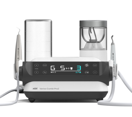 NSK Varios Combi Pro2 - ultrazvuk s pískovačem pro supragingivální a subgingivální ošetření
